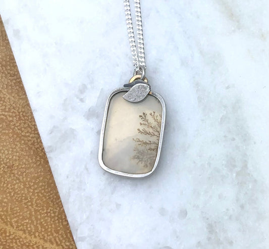 Ghosts in the Wilderness #1 // Dendritic Agate